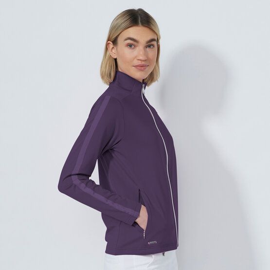 Daily Sports CHOLET LS Full Zip Stretch Jacke lila von Daily Sports