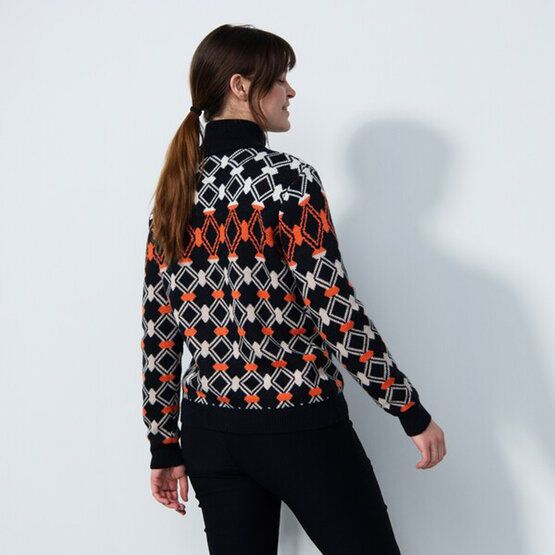 Daily Sports CREEK Cardigan Lining Windstopp Strick navy von Daily Sports