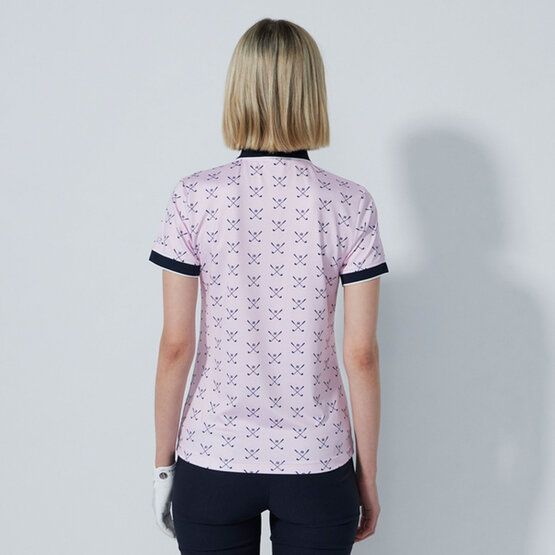 Daily Sports ERA Halbarm Polo rosa von Daily Sports