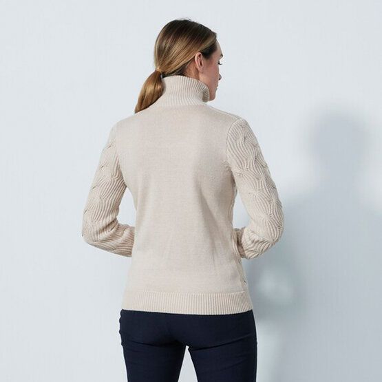 Daily Sports ERMONT Pullover Lining Windstopp Strick sand von Daily Sports