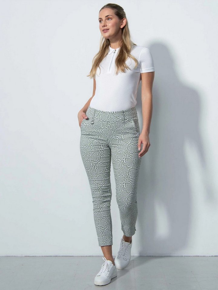 Daily Sports Golfhose Daily Sports Golfhose Antony Magic Highwater Grün/Weiß Damen von Daily Sports