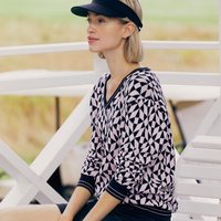 Daily Sports JAQUARD Pullover Strick navy von Daily Sports