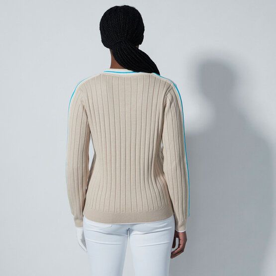 Daily Sports MAIRI Strick Pullover beige von Daily Sports