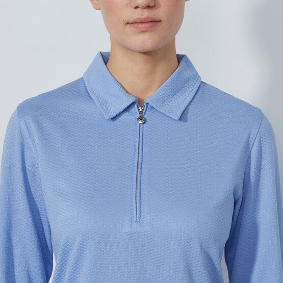 Daily Sports PEORIA Langarm Polo hellblau von Daily Sports