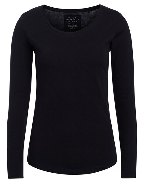 Daily's by DNB Damen Longsleeve aus Biobaumwolle: ANN von Daily's by DNB