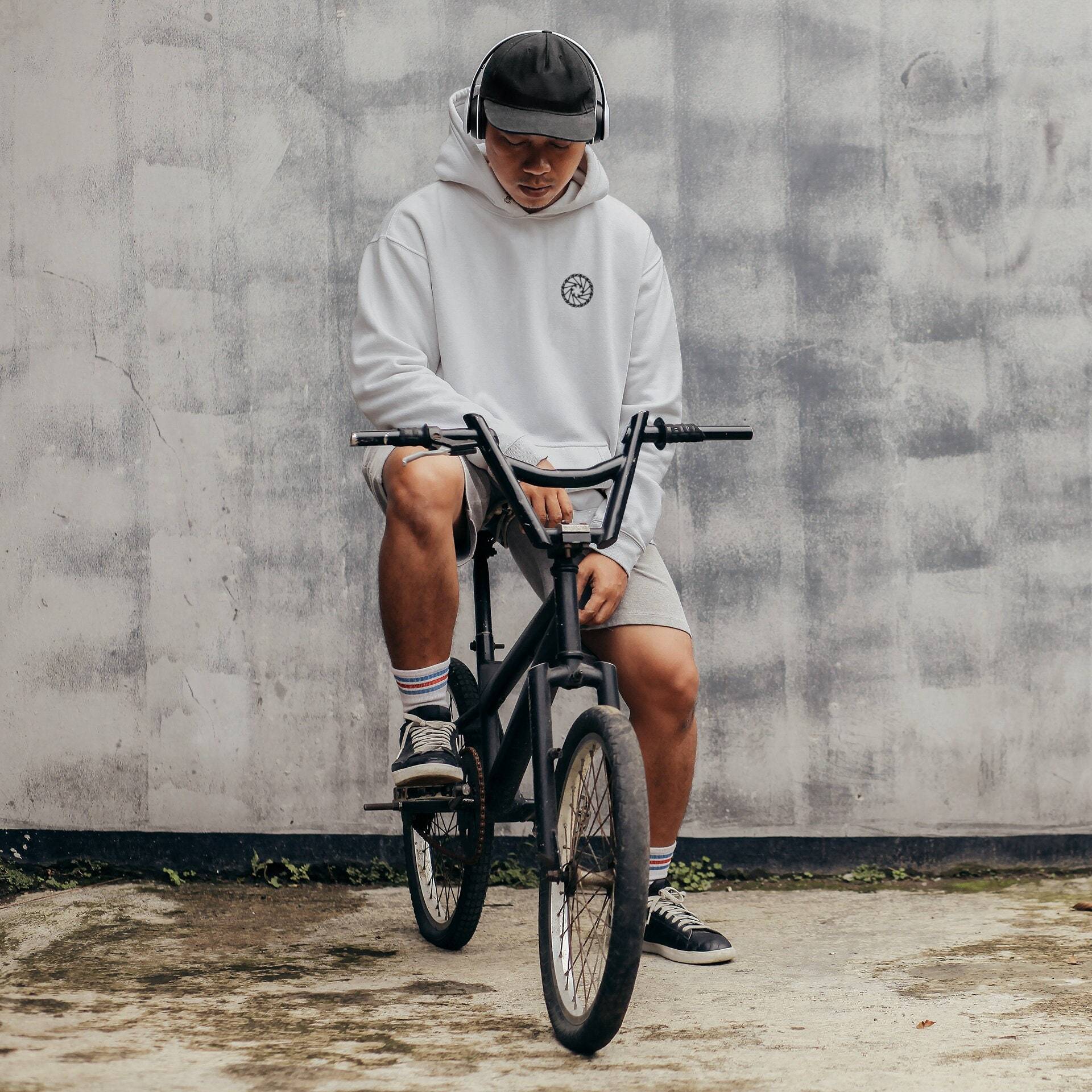 Fahrrad Hoodie Mountainbike T-Shirt Geschenkidee Pullover Mtb Bremsscheibe von DailyRiderClothing