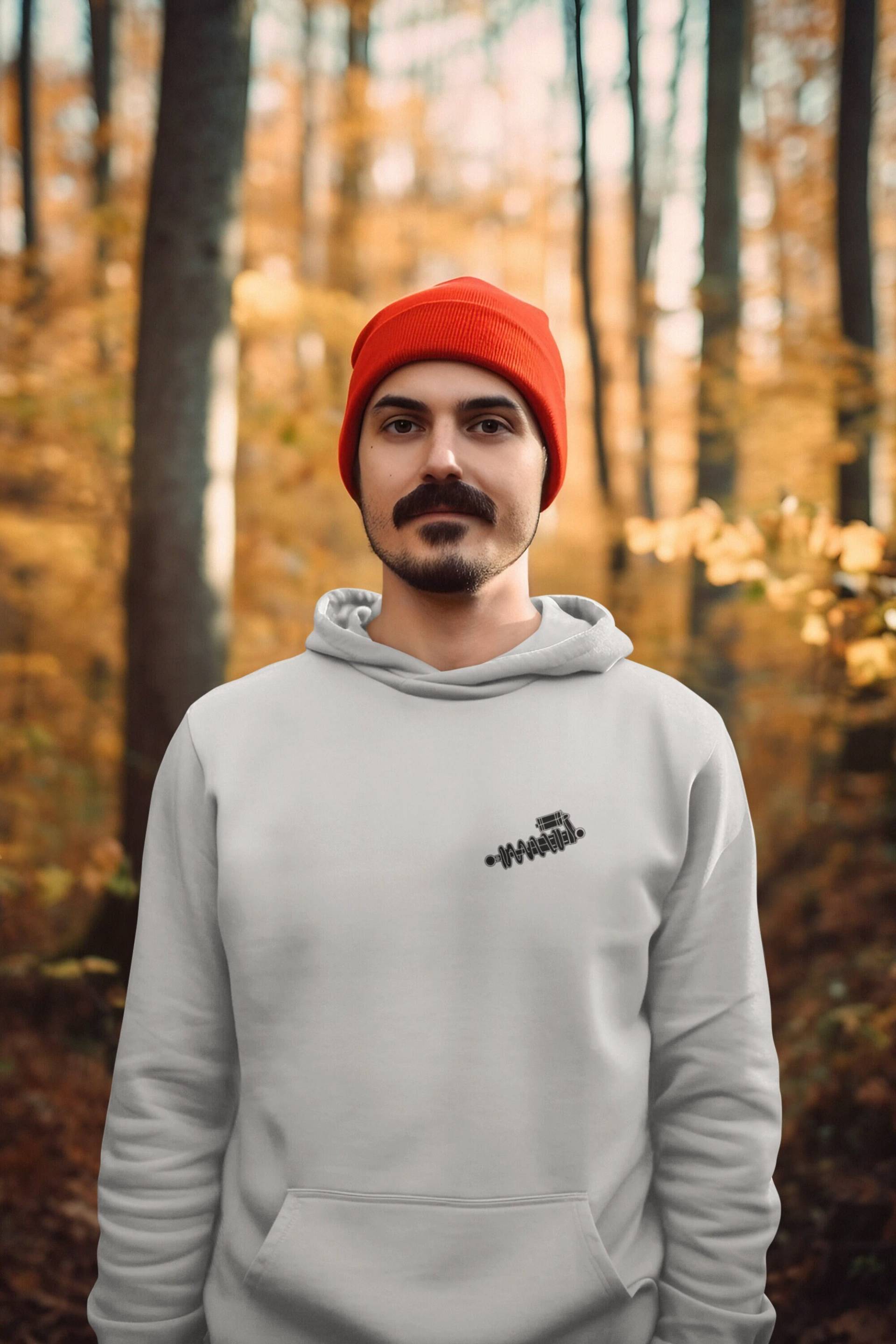 Fahrrad Hoodie Mountainbike T-Shirt Geschenkidee Pullover Mtb Dämpfer Downhill Enduro von DailyRiderClothing