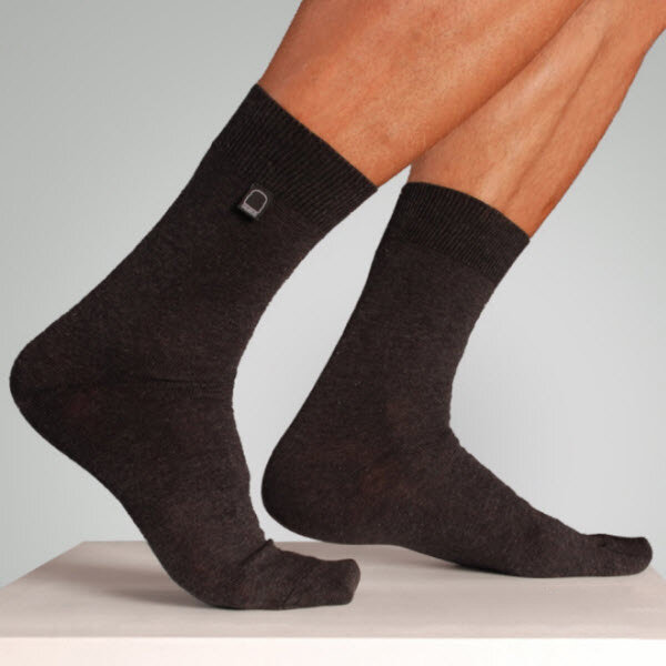 Dailybread Bio-Business-Socken glatt, 2er Pack, anthrazit von Dailybread