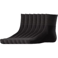 DAILYSOXX Unisex Short Crew Socken Everyday mit Frotteesohle 7er Pack von Dailysoxx