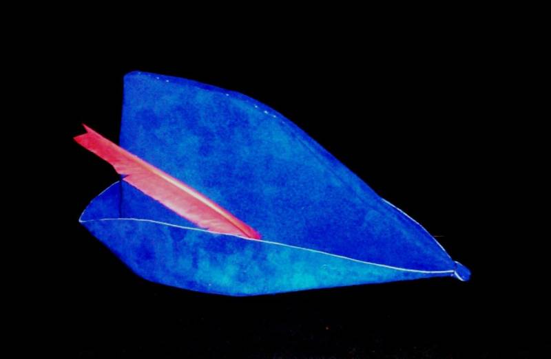 König Graham Royal Blue Wildlederhut von DaintyJanes