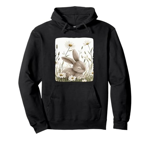 Sleepy Bunny in Daisy Meadow Kostüm für Erwachsene und Kinder Pullover Hoodie von Daisy Bunny
