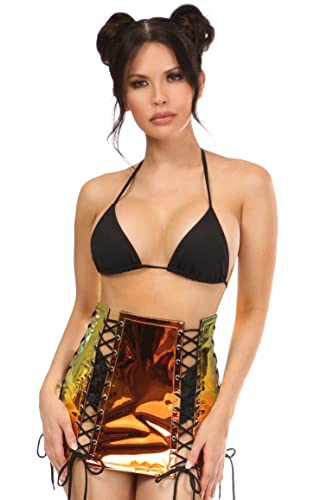 Daisy corsets Damen Sunset Holo Rock mit Schnürung Dessous, Siehe Abbildung, 2X Plus von Daisy Corsets