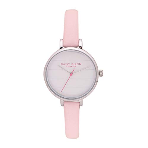 Daisy Dixon Damen Analog Quarz Uhr mit Leder Armband DD024PS von Daisy Dixon