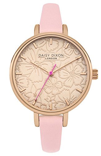 DAISY DIXON Damen Analog Quarz Uhr mit Leder Armband DD042P von Daisy Dixon