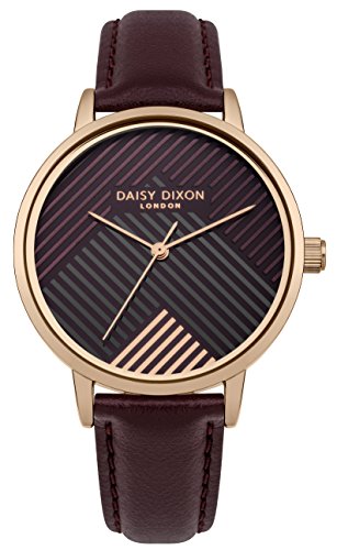 Daisy Dixon Damen Datum klassisch Quarz Uhr mit PU Armband DD056VRG von Daisy Dixon