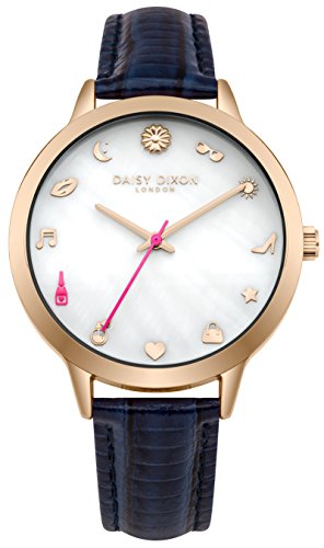 Daisy Dixon London Damen Armbanduhr Analog Quarz Leder DD078URG von Daisy Dixon