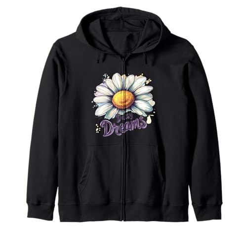 Hübsche Gänseblümchenblumenträume für Erwachsene und Kinder Kapuzenjacke von Daisy Dreams Outfit