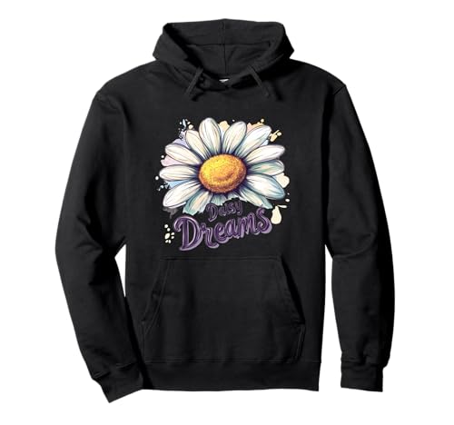 Hübsche Gänseblümchenblumenträume für Erwachsene und Kinder Pullover Hoodie von Daisy Dreams Outfit
