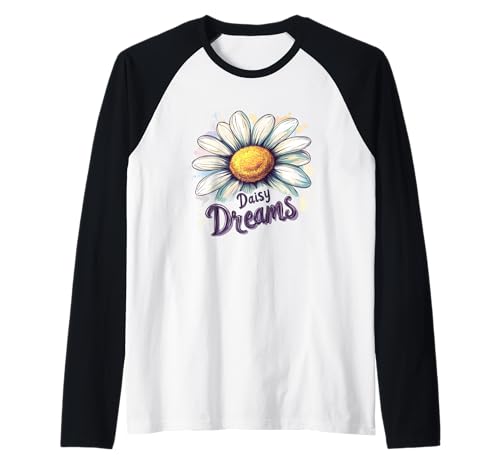 Hübsche Gänseblümchenblumenträume für Erwachsene und Kinder Raglan von Daisy Dreams Outfit