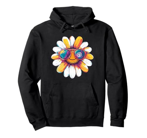 Lustiges Gänseblümchen-Kostüm für Erwachsene und Kinder Pullover Hoodie von Daisy Shades