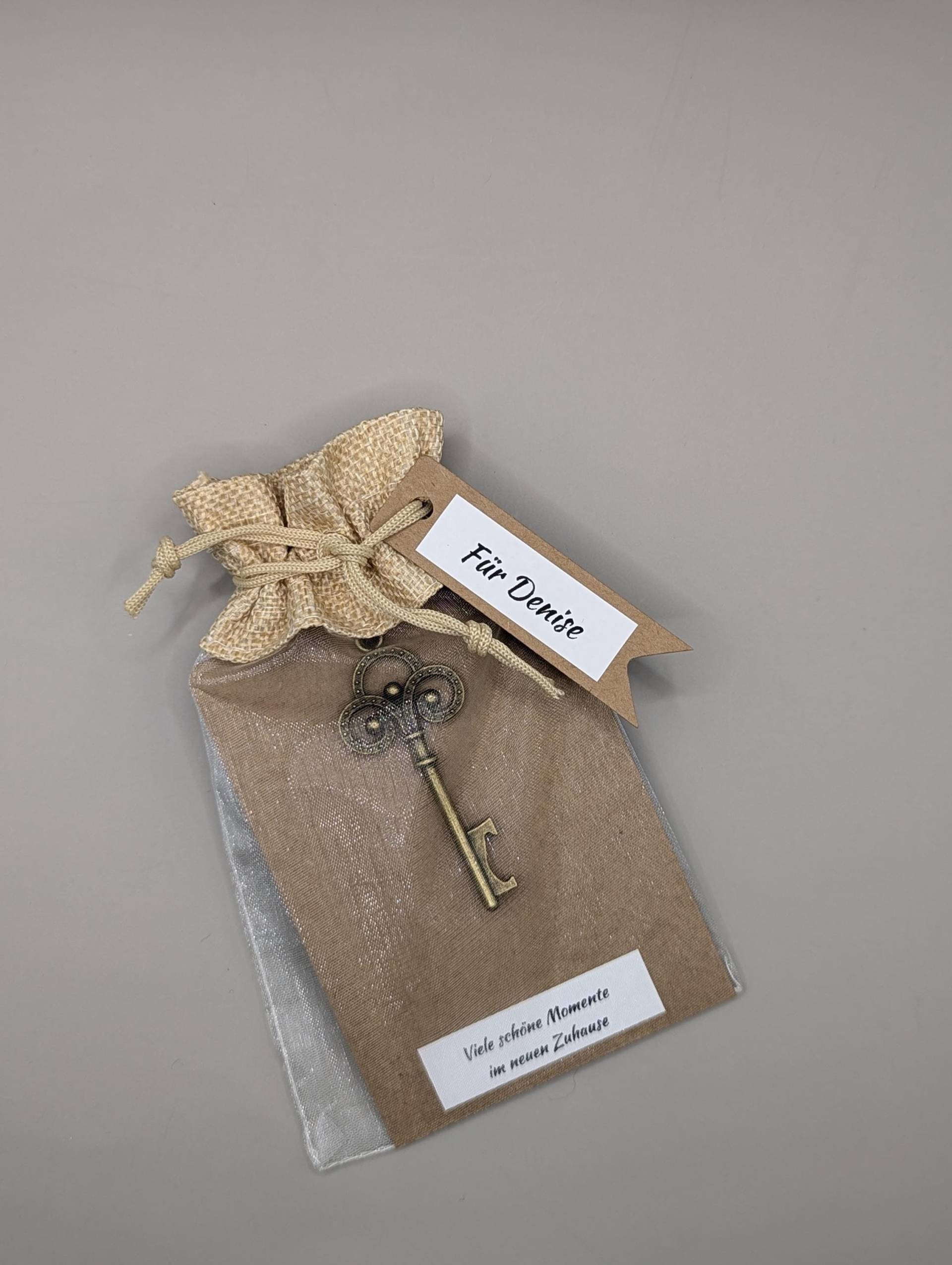 Glücksbringer Zum Einzug - Antiker Schlüssel, Flaschenöffner, Geschenk Zur Einweihungsparty, Schlüsselanhänger, Neues Zuhause, Wohnung, Haus von DaisyKreationen