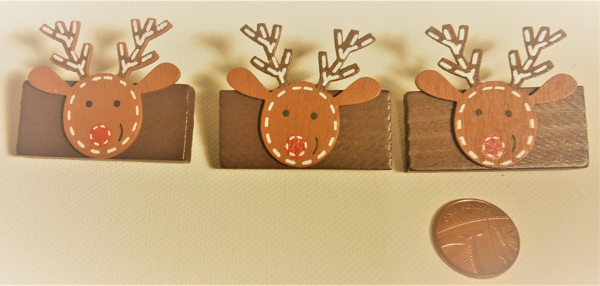Rentier-Abzeichen, Rentier-Brosche, Rentier Schmuck, Rudolph Badge Brosche, Das Rentier-Brosche von DaisyLinksDesigns