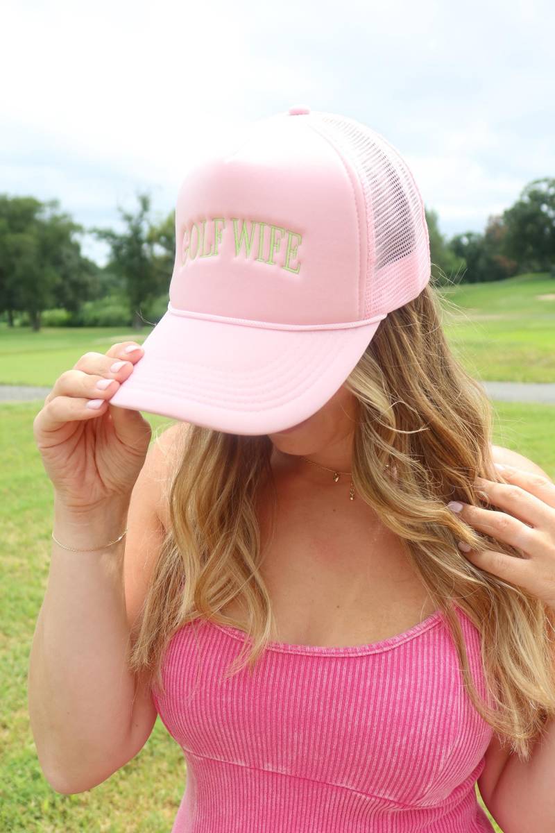 Bestickter Trucker Hat | Golf Wife Cap Golfer Bestickte Baseballkappe Zubehör Geschenk Bestickter Trucker Hat | Golf Wife Cap Golfer Bestickte Baseballkappe Zubehör Geschenk von DaisyScottDesigns