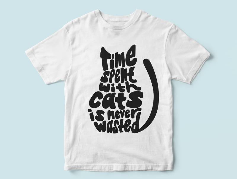 Zeit Mit Katzen Ist Nie Verschwendet, T-Shirt Für Katzenliebhaber. Beste Geschenk Katzenliebhaber - Männer Und Frauen Zeit Mit Katzen Ist Nie Verschwendet, T-Shirt Für Katzenliebhaber. Beste Geschenk Katzenliebhaber - Männer Und Frauen von DaisyinDecember