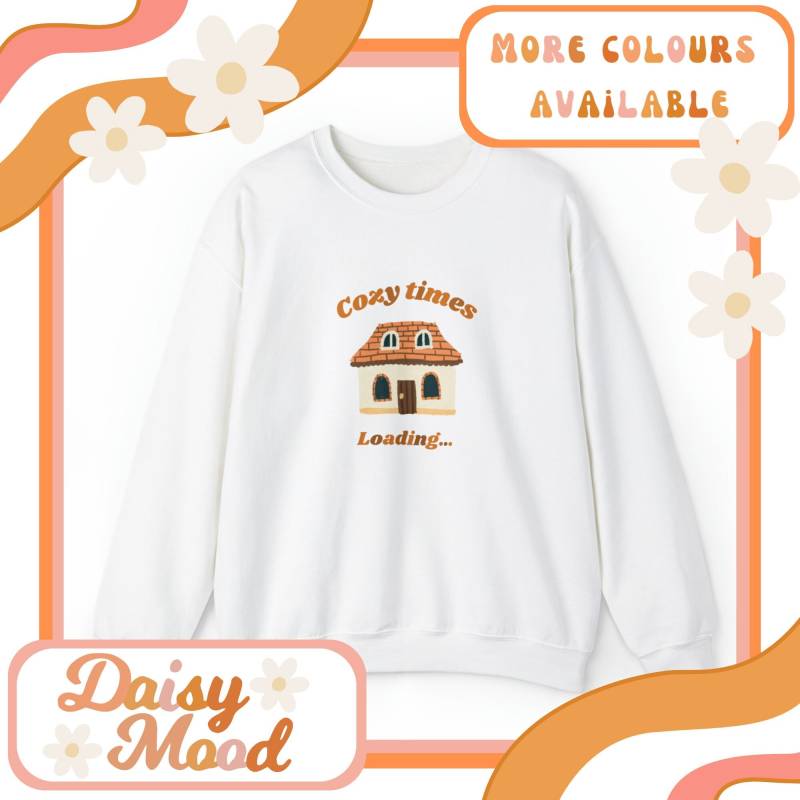 Gemütliches Mal Laden Sweatshirt | Unisex Herbst Grafik Rundhalsausschnitt von Daisymoodshop