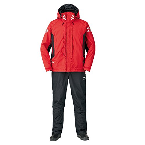Daiwa RAINMAX® Hyper-Winteranzug DW-3407 Thermoanzug Rot XL für Outdoor Enthusiasten ab 18 Jahren von Daiwa