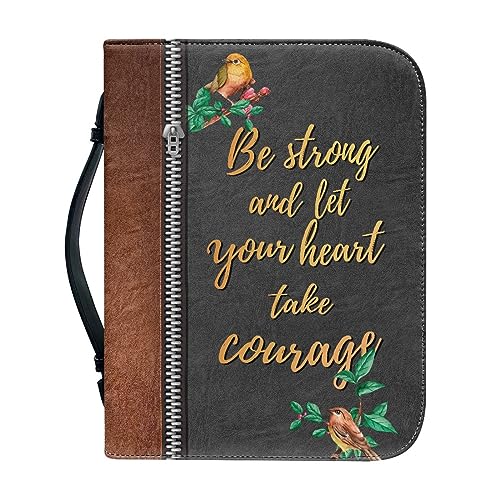 Dajingkj Bibelhülle Mit Reißverschluss Herren Damen PU Leder Klein Bibelhülle Small Bibeltasche Bibel Buchumschlag Tasche Bibel Buch Kirche Henkeltaschen Dajingkj Bibelhülle Mit Reißverschluss Herren Damen PU Leder Klein Bibelhülle Small Bibeltasche Bibel Buchumschlag Tasche Bibel Buch Kirche Henkeltaschen von Dajingkj