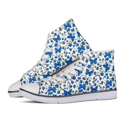 Dajingkj Canvas Sneaker Damen Bunt High Top Segeltuchschuhe Fitness Laufschuhe Turnschuhe Mädchen Freizeit Schnürsenkel Sportschuhe Schuhe von Dajingkj