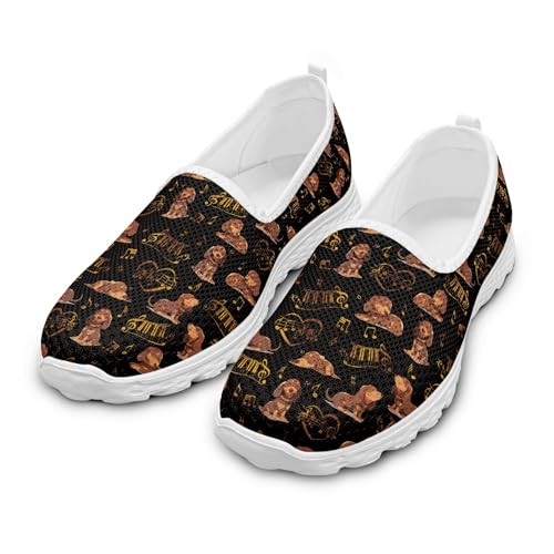 Dajingkj Damen Mesh-Sneaker mit Niedlichem Loafer-Schuhe rutschfeste Walking-Sneaker Leichte, Bequeme Slipper-Schuhe für Krankenschwestern Laufschuhe Dajingkj Damen Mesh-Sneaker mit Niedlichem Loafer-Schuhe rutschfeste Walking-Sneaker Leichte, Bequeme Slipper-Schuhe für Krankenschwestern Laufschuhe von Dajingkj