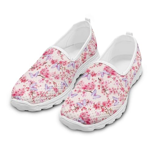 Dajingkj Damen Mesh Sneaker & Sportschuhe Atmungsaktive Rosa Turnschuhe Leicht Ballerinas Sneakers Lässige Sommer Netz Sneaker Bequeme Slipper Sport-Loafer-Schuhe Dajingkj Damen Mesh Sneaker & Sportschuhe Atmungsaktive Rosa Turnschuhe Leicht Ballerinas Sneakers Lässige Sommer Netz Sneaker Bequeme Slipper Sport-Loafer-Schuhe von Dajingkj
