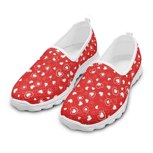 Dajingkj Damen Mesh Sneaker & Sportschuhe Atmungsaktive Turnschuhe Leicht Ballerinas Sneakers Lässige Sommer Netz Sneaker Bequeme Slipper Sport-Loafer-Schuhe Dajingkj Damen Mesh Sneaker & Sportschuhe Atmungsaktive Turnschuhe Leicht Ballerinas Sneakers Lässige Sommer Netz Sneaker Bequeme Slipper Sport-Loafer-Schuhe von Dajingkj