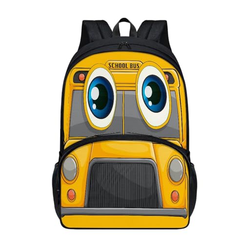 Dajingkj Schulranzen Mädchen 17 Inch Groß Niedlich Daypack Grundschule Jungen Schultasche für Kinder Ranzen für Schule und Reise von Dajingkj