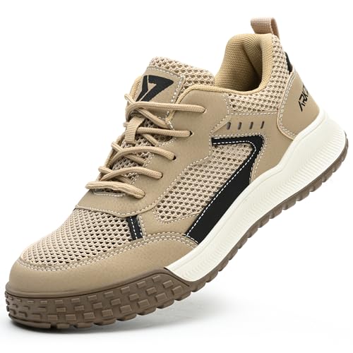 Dajingkj Sicherheitsschuhe Damen Leicht Sommer Arbeitsschuhe mit Stahlkappe Mode Mesh Sneaker Anti-Smash und Anti-Punktur Sportschuhe Arbeit Versicherung Schuhe Dajingkj Sicherheitsschuhe Damen Leicht Sommer Arbeitsschuhe mit Stahlkappe Mode Mesh Sneaker Anti-Smash und Anti-Punktur Sportschuhe Arbeit Versicherung Schuhe von Dajingkj