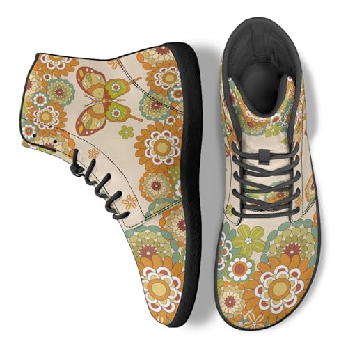 Dajingkj Unisex Barfußschuhe Wasserdicht Elegante Damen Barfußschuhe aus PU-Leder – Perfekt für Büro, Freizeit und Reisen Walking Schuhe von Dajingkj