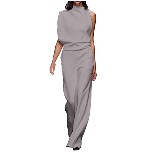 Dajowake Jumpsuit Damen Ärmellos Onesie Weites Bein Einteiler Einfarbig Overall mit Taschen Strampler High Waist Playsuit Sommer Elegant Arbeitshose Modisch Frauen Romper tagesangebote heute Dajowake Jumpsuit Damen Ärmellos Onesie Weites Bein Einteiler Einfarbig Overall mit Taschen Strampler High Waist Playsuit Sommer Elegant Arbeitshose Modisch Frauen Romper tagesangebote heute von Dajowake