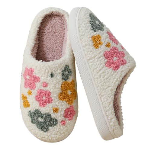DakinFu Damen Herren Süße Evil Eyes Hausschuhe Erdbeere Hausschuhe Fuzzy Plüsch Weich Warm Home Schlafzimmer Haus Schuhe, Blume Lavendel, 9-10 Women/8-8.5 Men DakinFu Damen Herren Süße Evil Eyes Hausschuhe Erdbeere Hausschuhe Fuzzy Plüsch Weich Warm Home Schlafzimmer Haus Schuhe, Blume Lavendel, 9-10 Women/8-8.5 Men von DakinFu