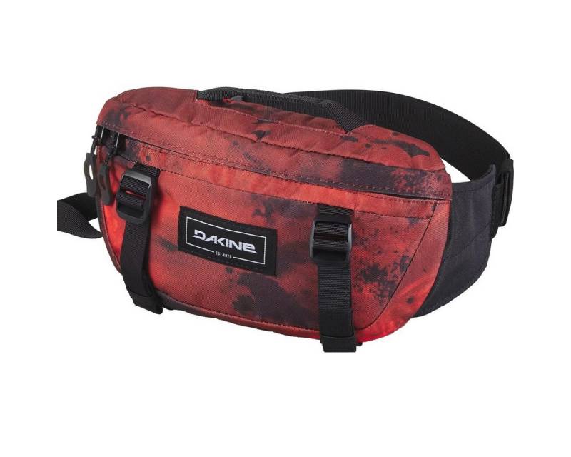 Dakine Gürteltasche Hot Laps Hüfttasche 1 Liter FLARE ACID WASH weinrot von Dakine