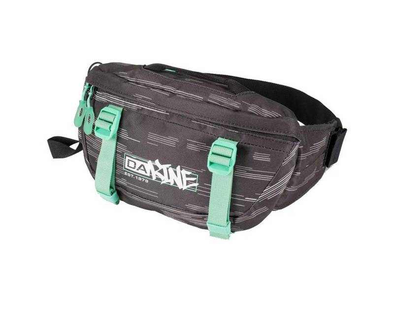 Dakine Gürteltasche Hot Laps Hüfttasche 1 Liter VANDAL schwarz/türkis von Dakine