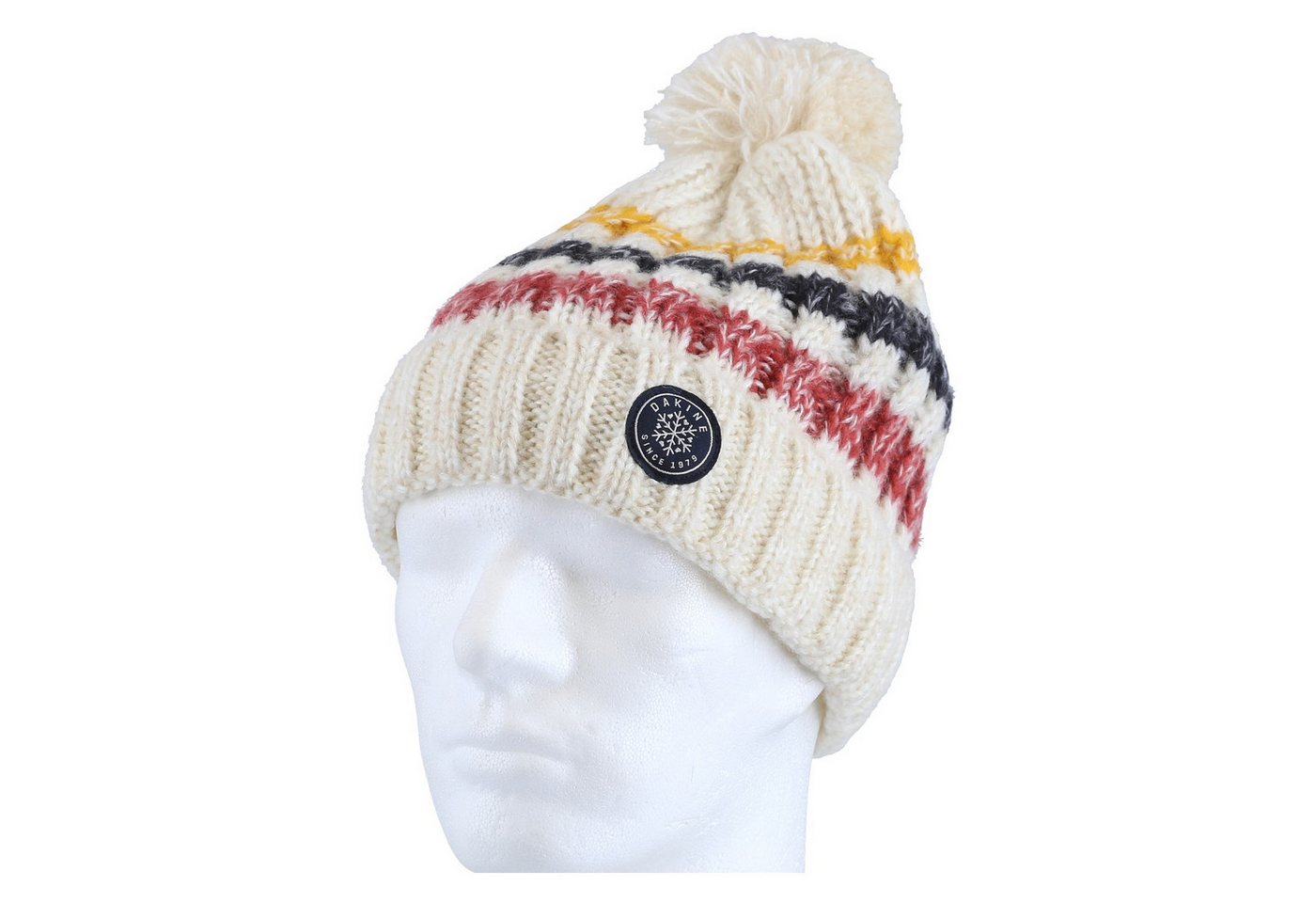 Dakine Strickmütze (Bommel) Emerson beige Beanie - 1 Stück von Dakine