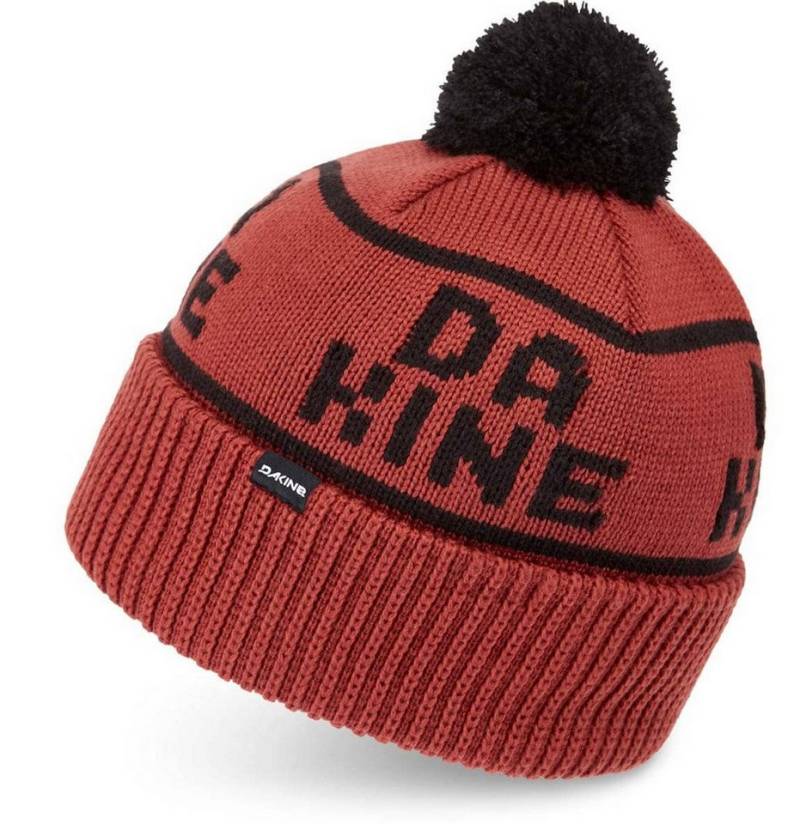 Dakine Strickmütze (Bommel) Palmer Beanie rot/schwarz - 1 Stück von Dakine