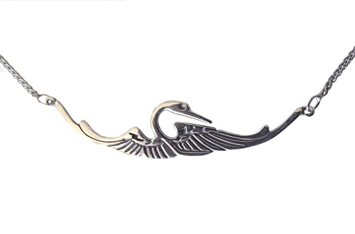 Dakota House Halskette 925 Silber Kranich von Dakota House