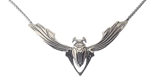 Dakota House Halskette 925 Silber Maikäfer Jugendstil von Dakota House