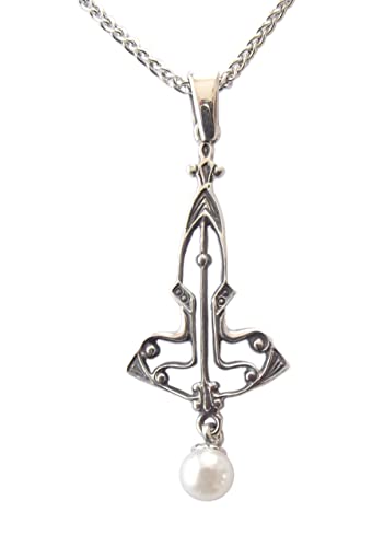 Dakota House Halskette 925 Silber kleine Perlenapplikationen von Dakota House