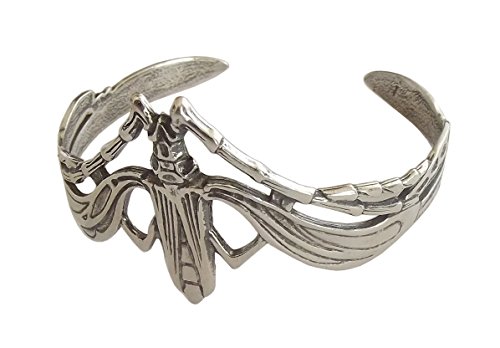 Damen Armspange 925 Silber in Form einer Jugendstil Grille von Dakota House