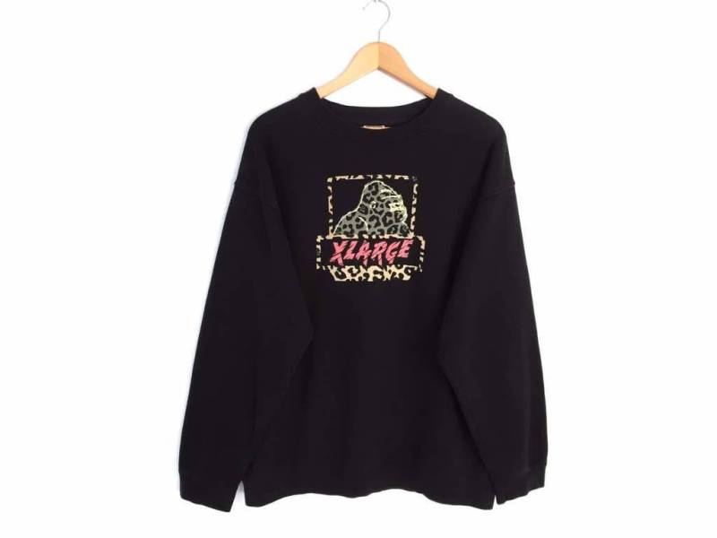 x-Large Big Logo Spellout Pullover Sweatshirt Made in Usa von DakotaVintageStore