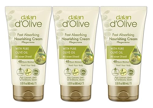3x Dalan d´Olive Hand- und Körpercreme 60ml Handcreme Set 3x Dalan d´Olive Hand- und Körpercreme 60ml Handcreme Set von Dalan